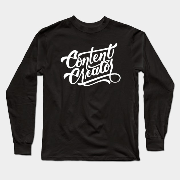 Content Creator Long Sleeve T-Shirt by Hiromorphia